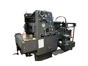 Heidelberg single colour machine