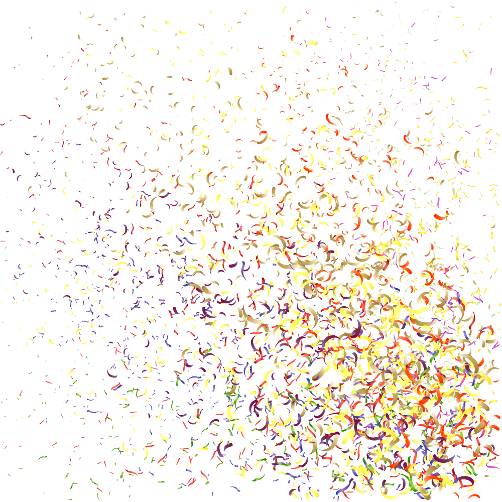 Colorful Abstract Confetti