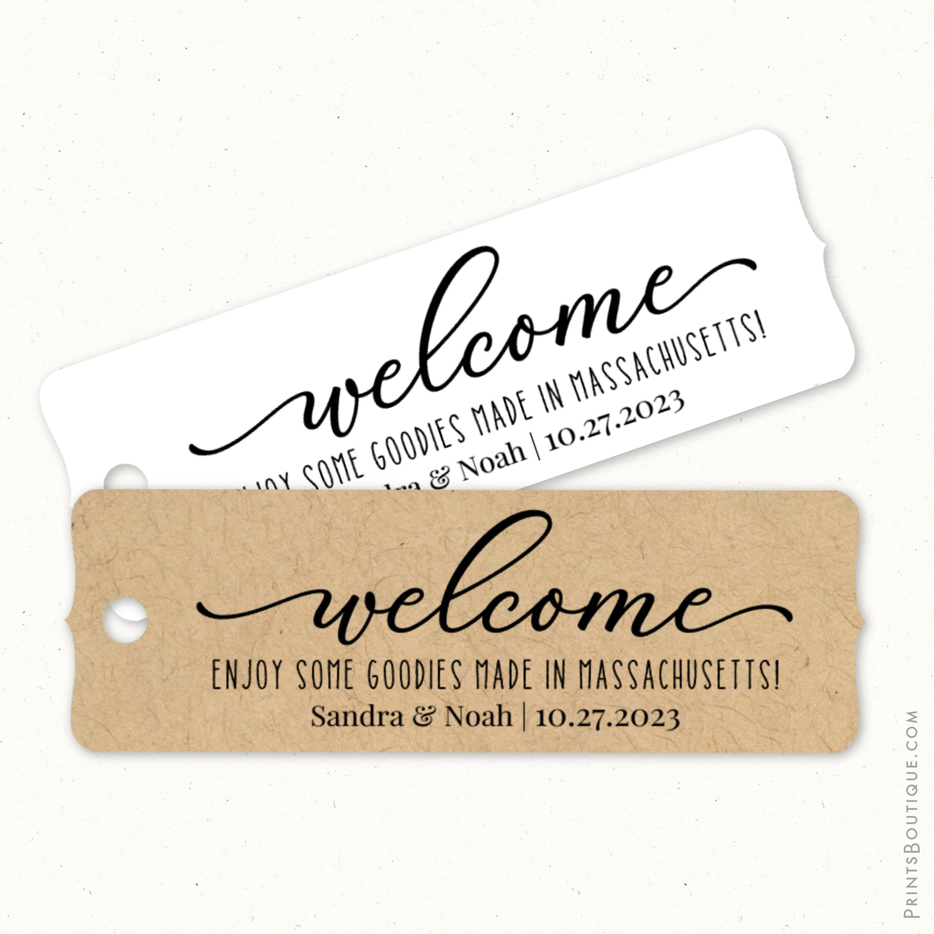 Welcome, enjoy some goodiens made in your city. Set of 36 tags