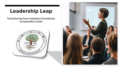 Leadership Leap: Transitioning to Impactful Leader course