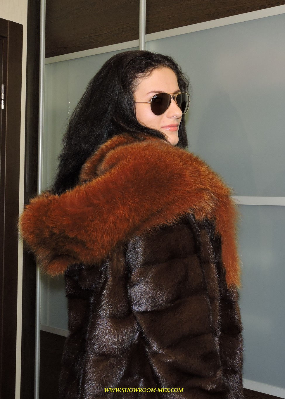 Миниатюра: SAGAMINK Шуба норковая поперечка