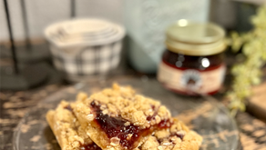 Chewy Cherry Oat Bars
