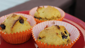 Pumpkin Butter Chocolate Chip Muffins