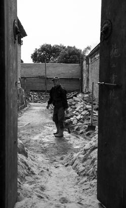 Empty nest elderly in village 4