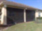 screen porch, existing patio, screened enclosures, existing porch, screen walls