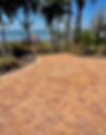 custom paver pathway on lake butler, fl