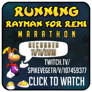 Running Rayman for Rémi (Rayman 2)