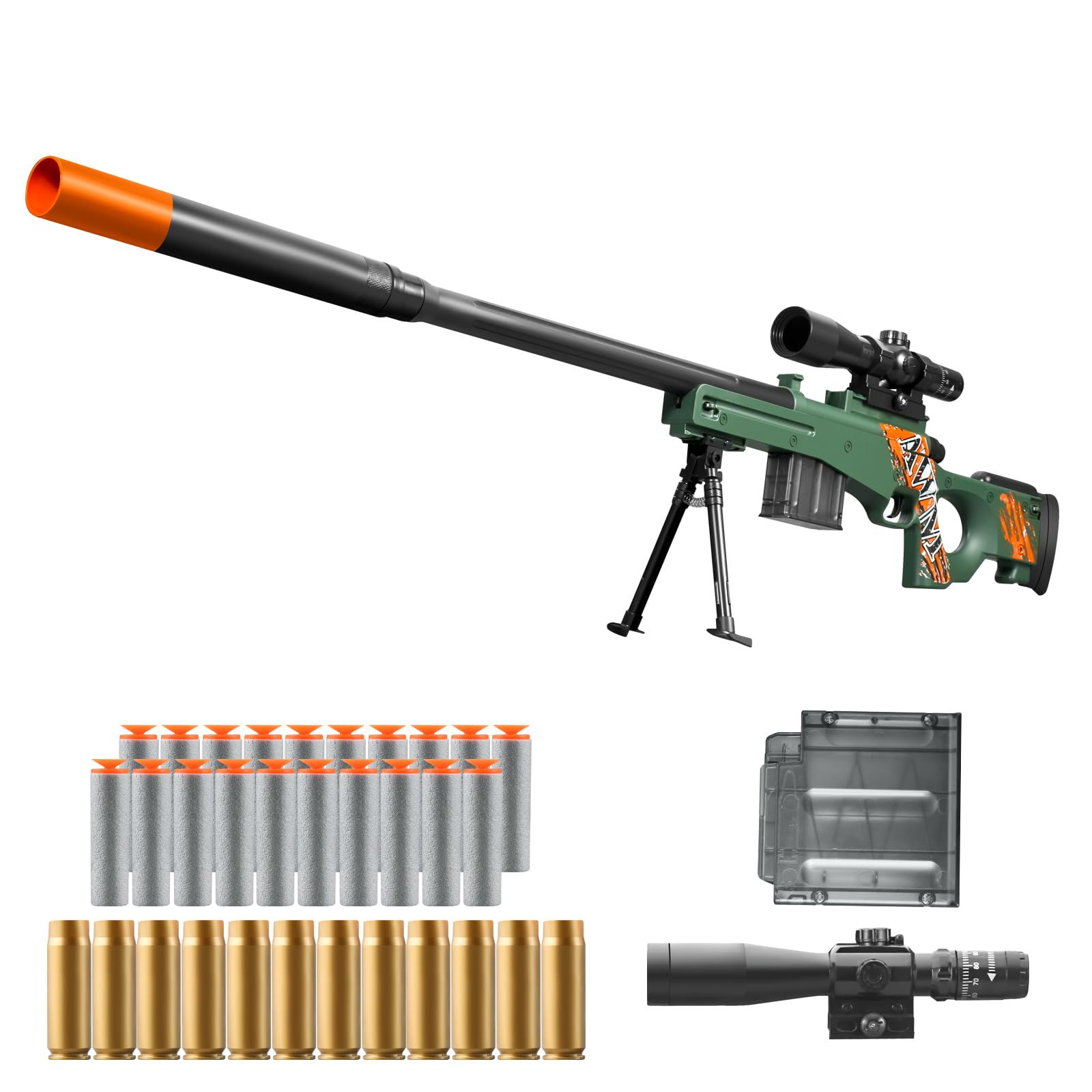 Toy Gun Dart Foam Pellet Blasters Shell ejecting Shotgun Cool Stuff Gifts for bo