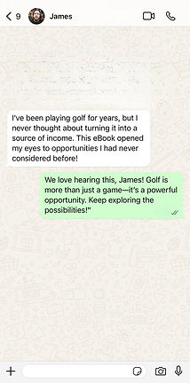 make money with golf