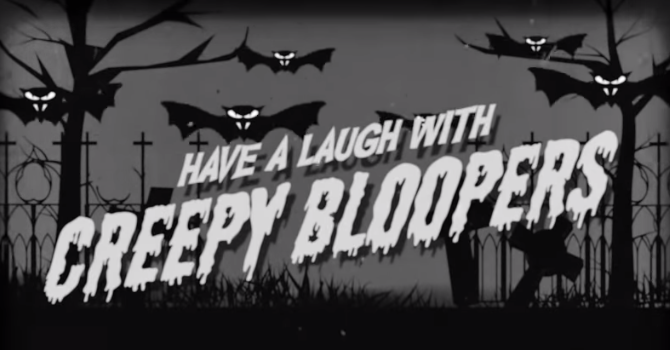 HORROR MOVIE BLOOPERS