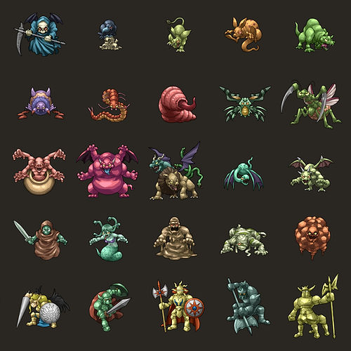 モンスター素材集　全２００種類　RPG　ゲーム