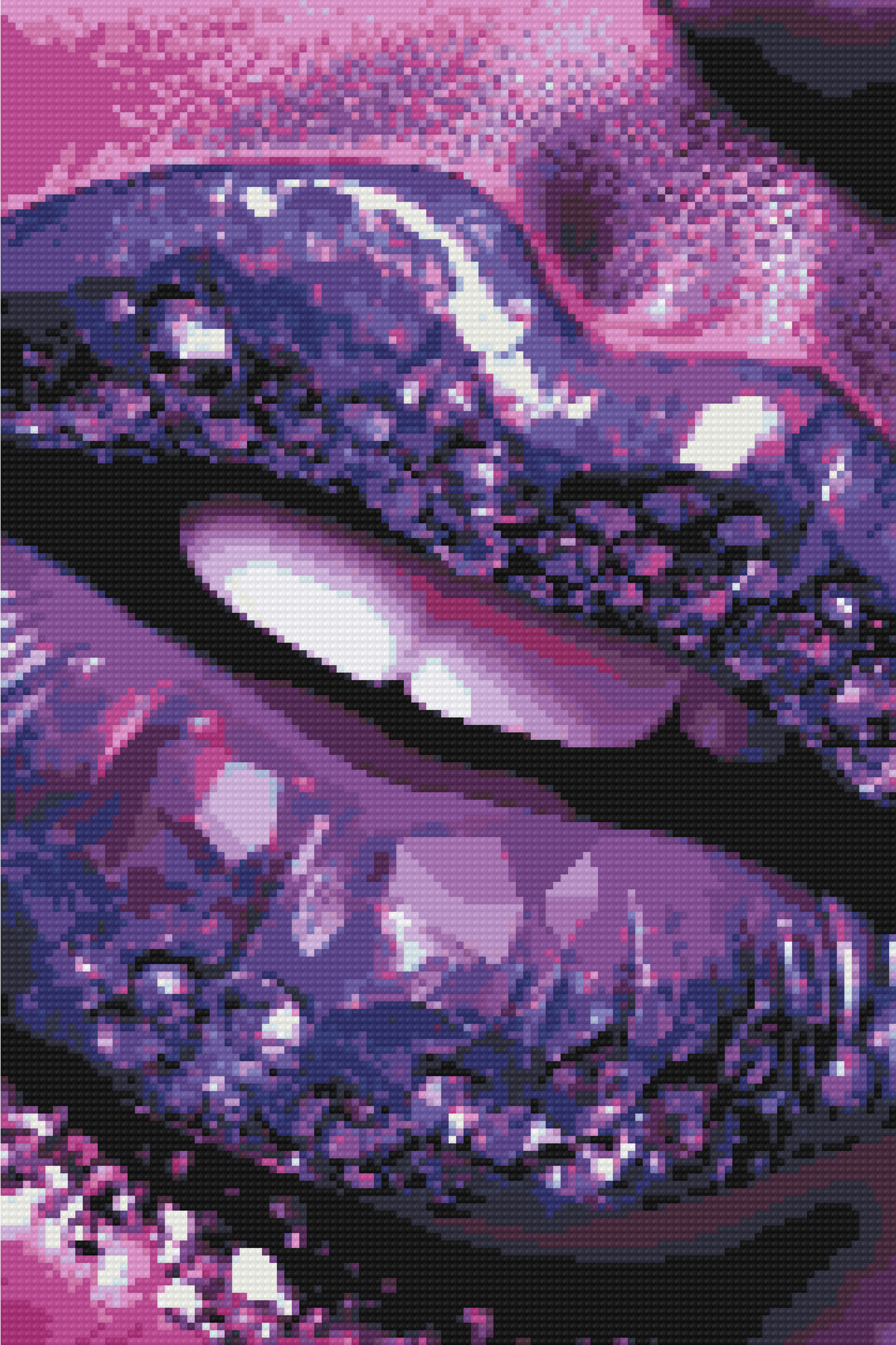 MAGENTA  LADY 3-11 RESIN SQUARE