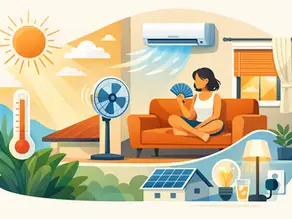 Cómo ahorrar energía en casa calurosa