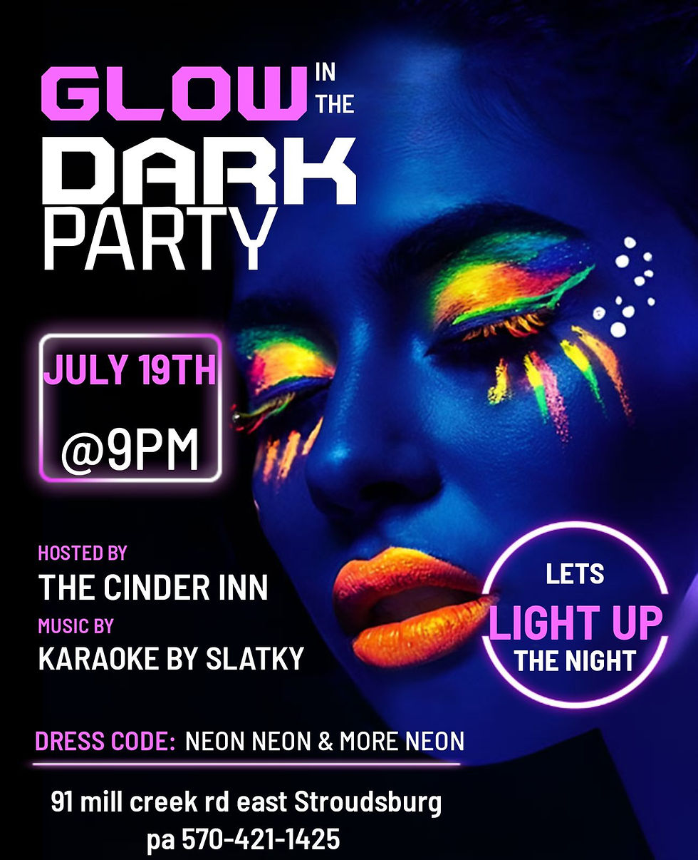 NEON KARAOKE GLOW BASH