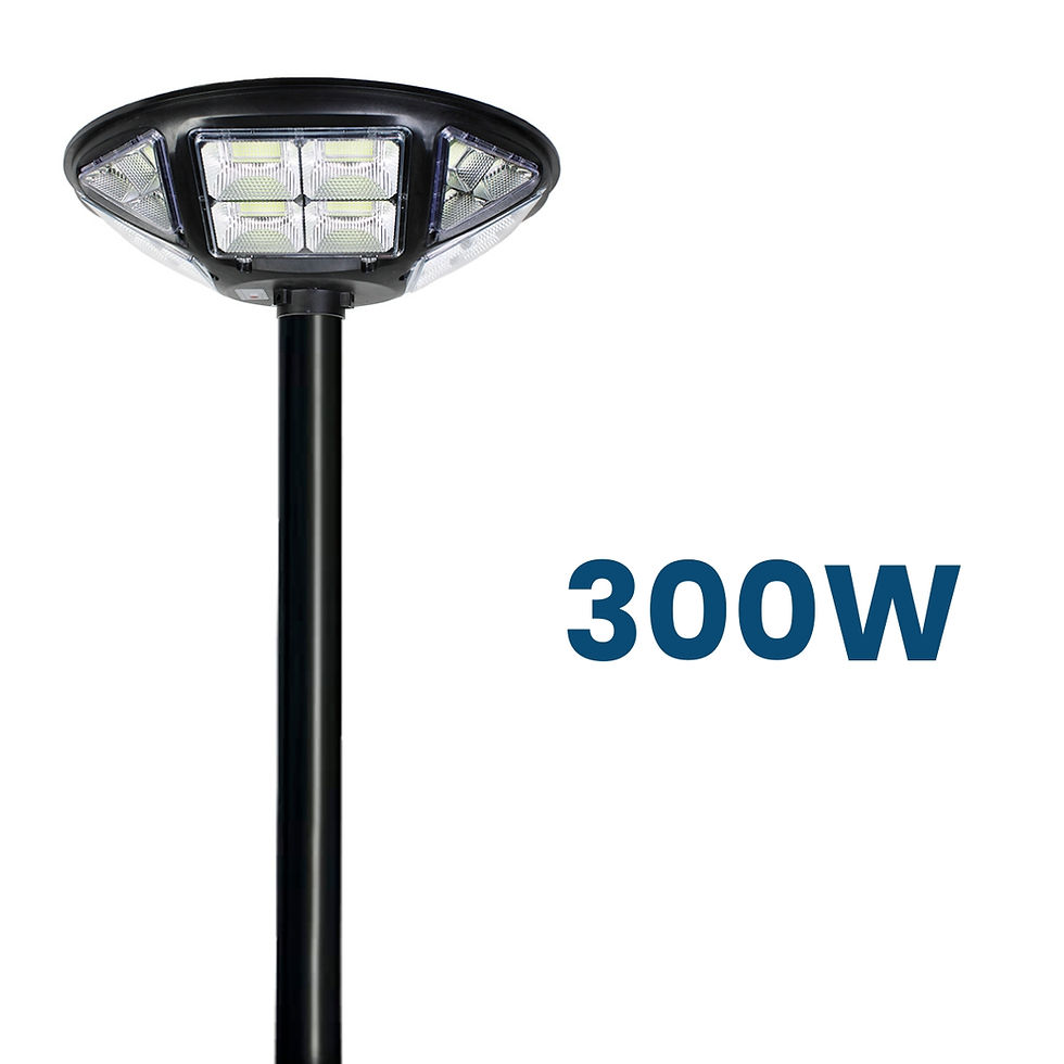 Lámpara Solar 300W Alto Rendimiento para Exteriores