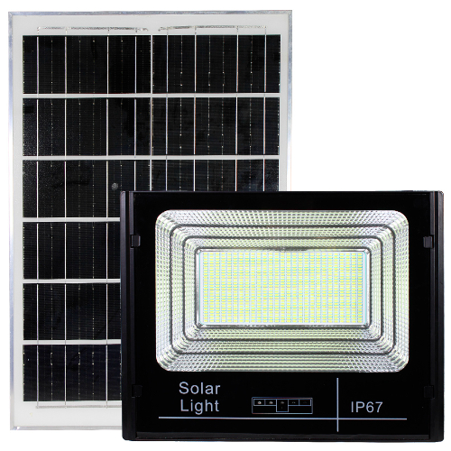 Reflector Solar 500W Ideal para Patios y Áreas Verdes