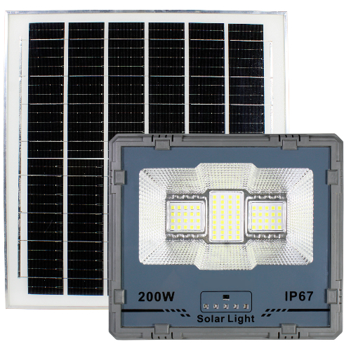 Reflector Solar LED 200W Alta Dirección de Iluminación MEXIHOGAR SKU: M-TYNTGD0060200