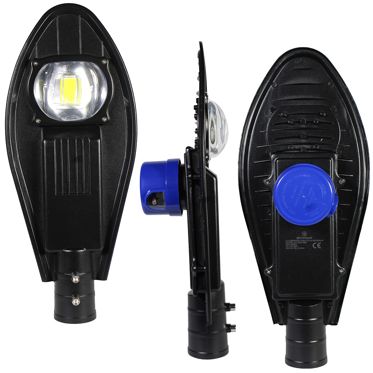 Lámpara suburbana 50W con supresor de picos