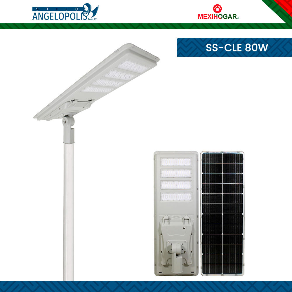 Lámpara Solar Premium LED de 80w Suburbana