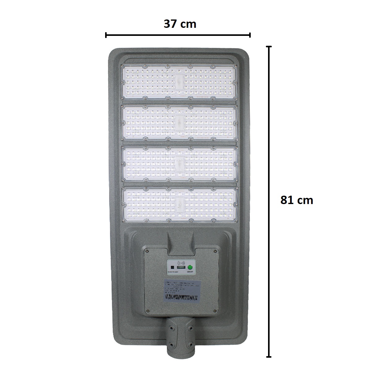 Lámpara Solar All In One de 400W LA8 MEXIHOGAR