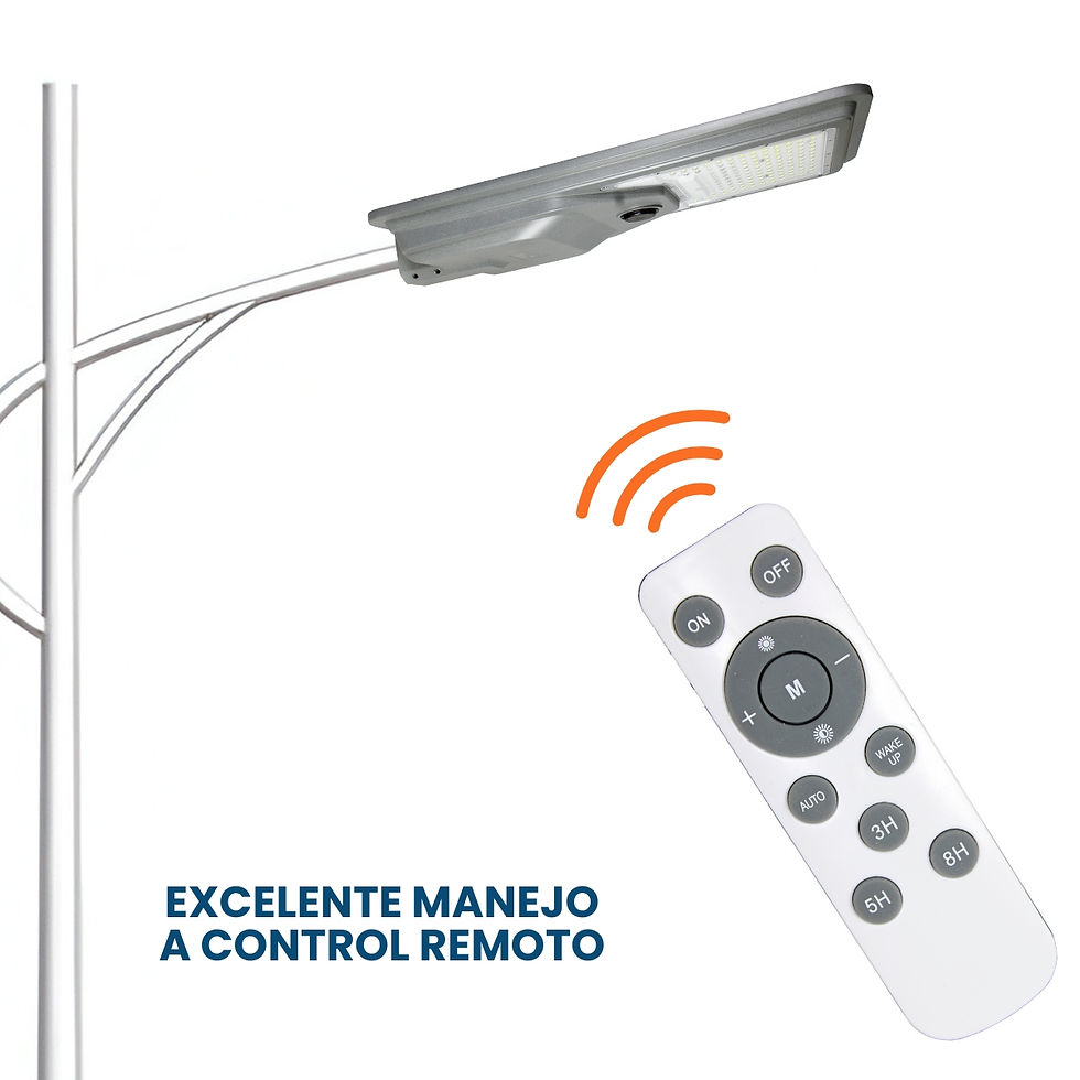 Miniatura: Lámpara Solar 400W All In One para Espacios Exteriores