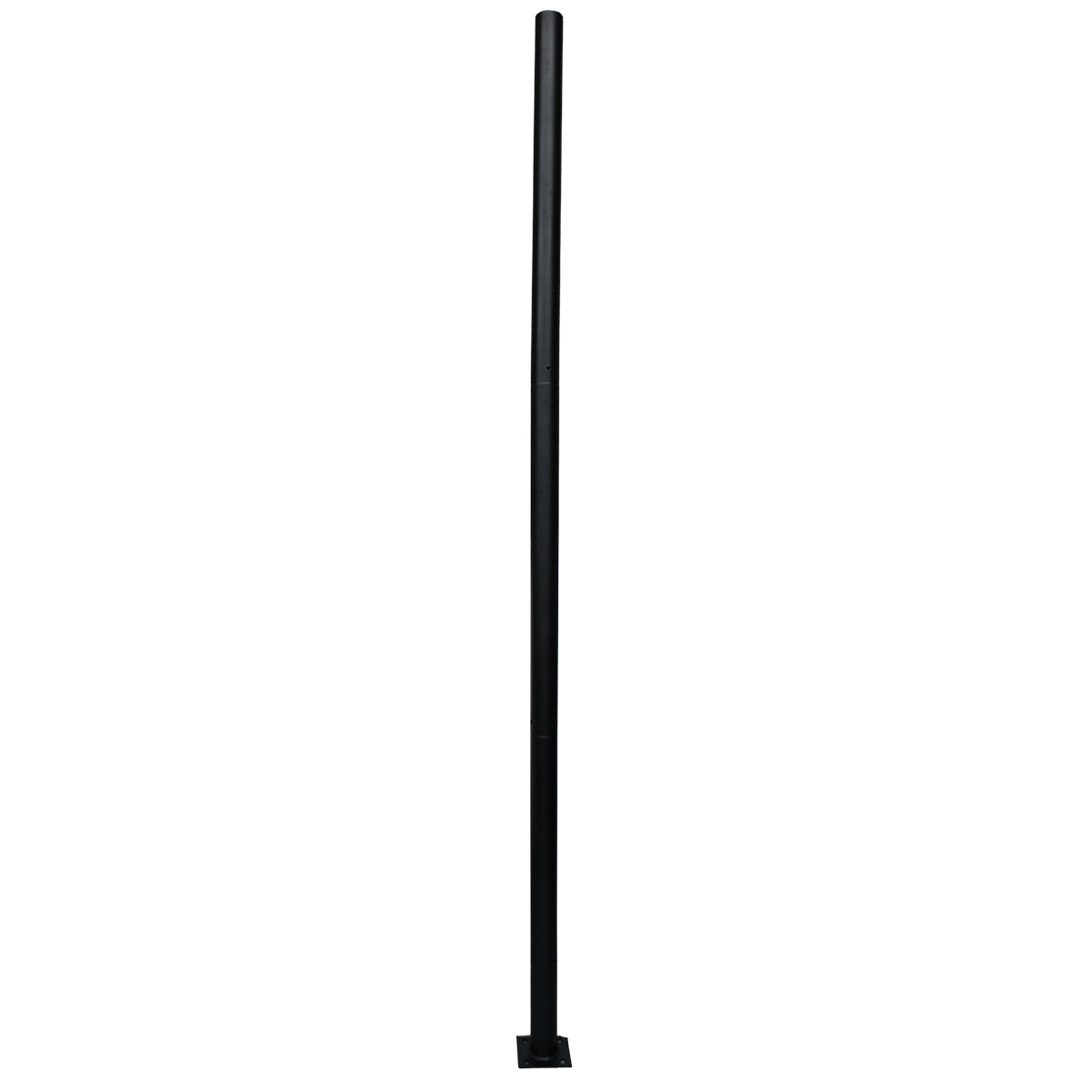Poste Faro Metálico Negro 2.8 Metros