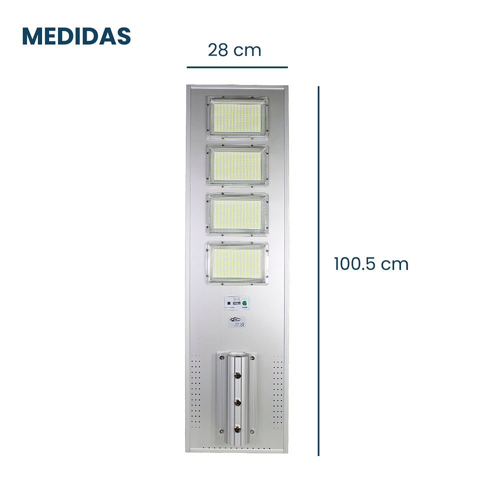 Miniatura: Lámpara Solar LED 400W de Alto Rendimiento con Iluminación Potente