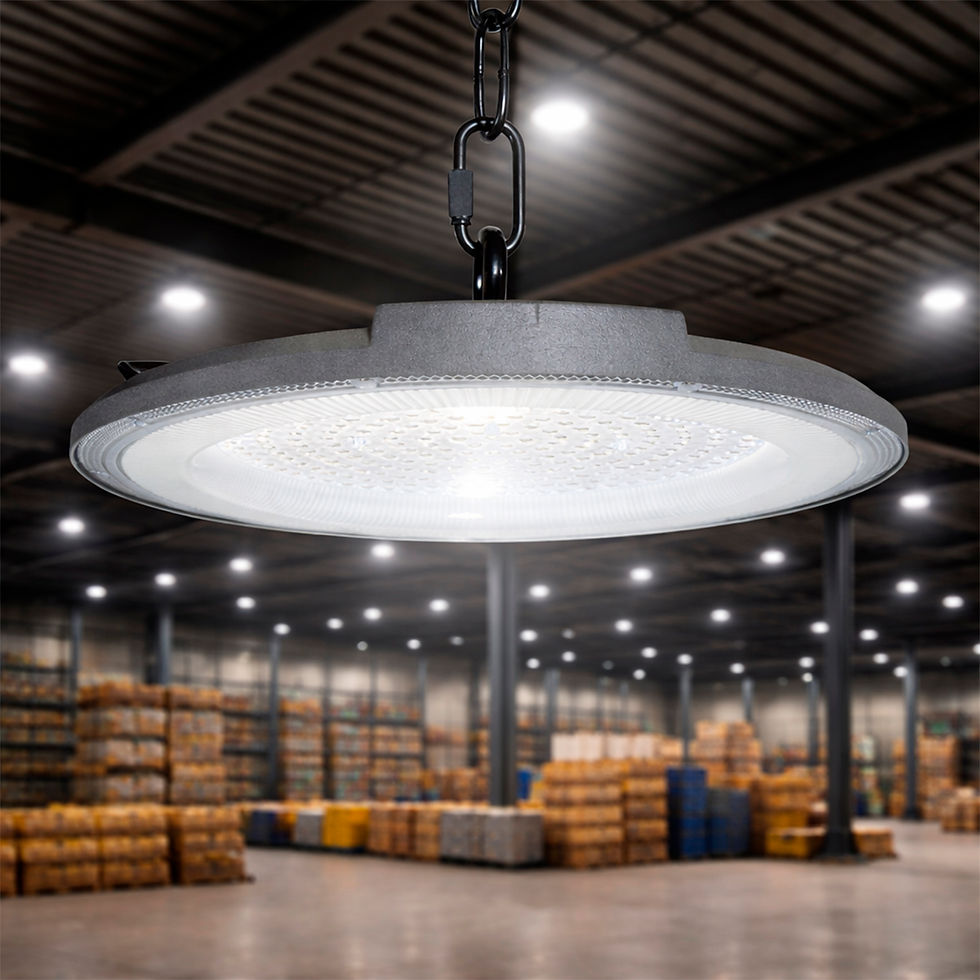 Miniatura: Lámpara LED UFO Industrial 200W Alta Potencia para Techos Altos