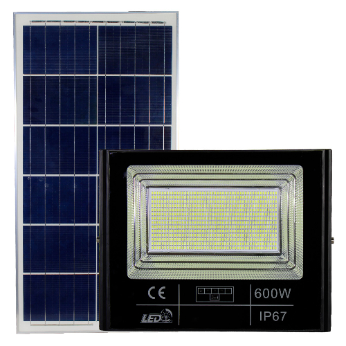 Reflector Solar LED Alta Potencia Todo en Uno de 600W MEXIHOGAR