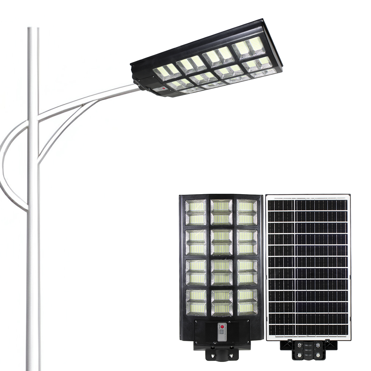 Lámpara Solar 1000W de Alta Resistencia para Avenidas y Exteriores