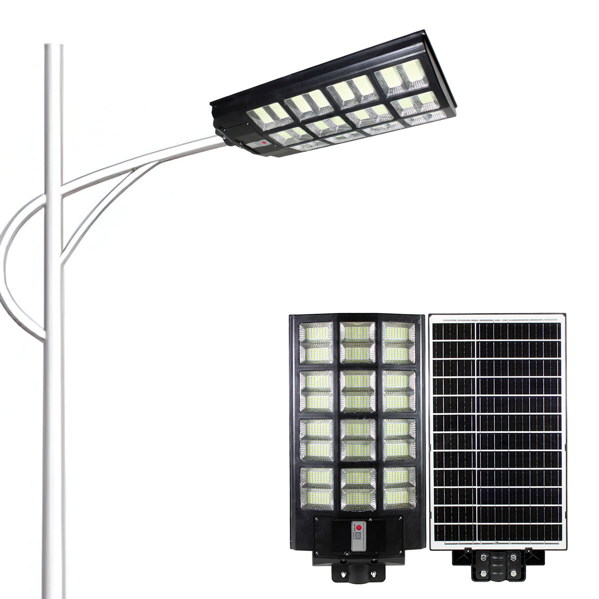 Lámpara Solar 1000W de Alta Resistencia para Avenidas y Exteriores