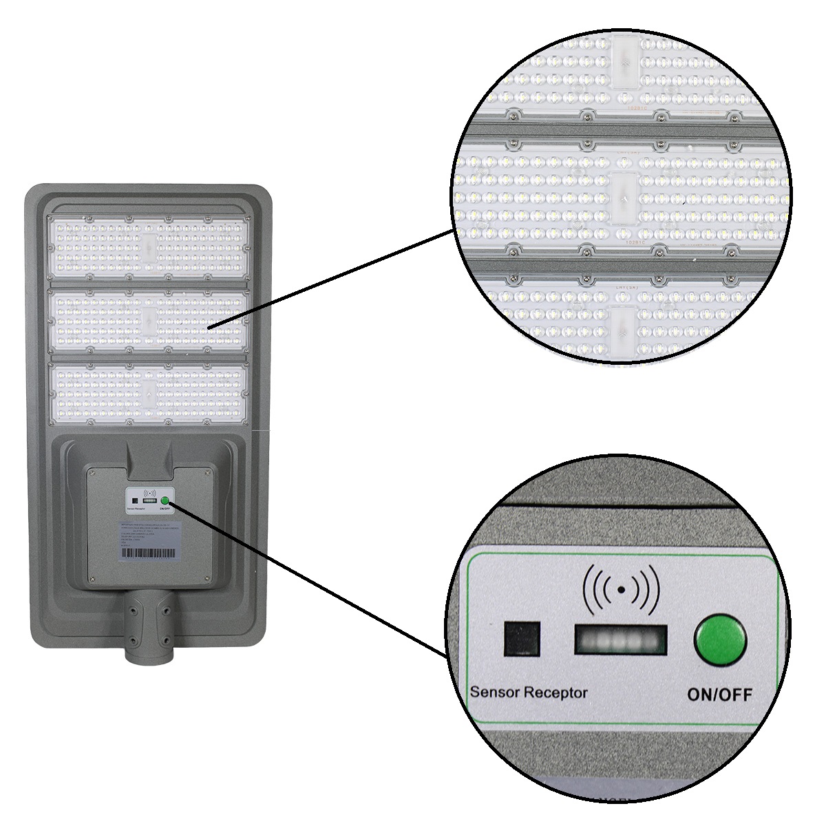 Lámpara Solar All In One de 300W LA7 MEXIHOGAR