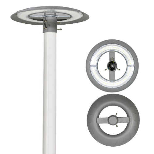 Lámpara LED Punta de Poste Exterior de 100W Caminos y Veredas