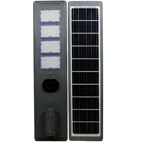 Lámpara Solar LED Exterior Todo en Uno de 200W con Sensor de Movimiento