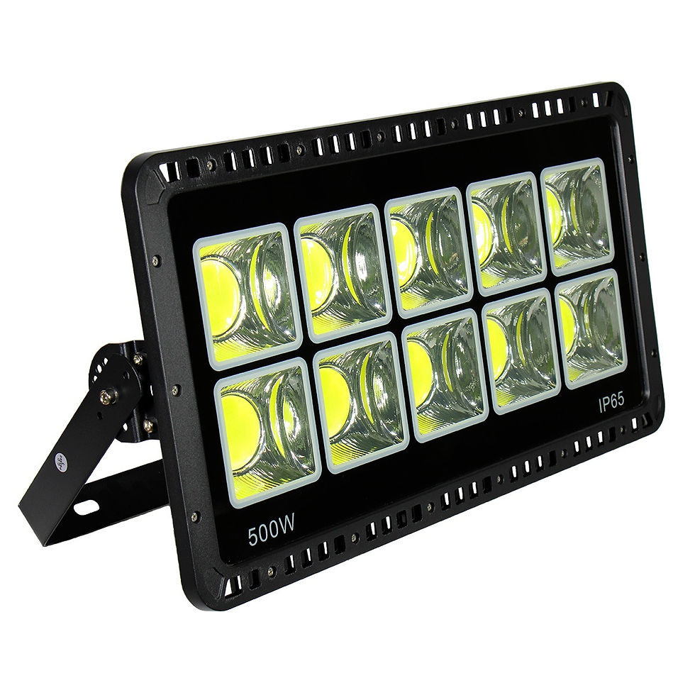 Miniatura: Vista Lateral Reflector de Corriente Eléctrica LED de 500W Alta Potencia L-77 Stilo Angelópolis