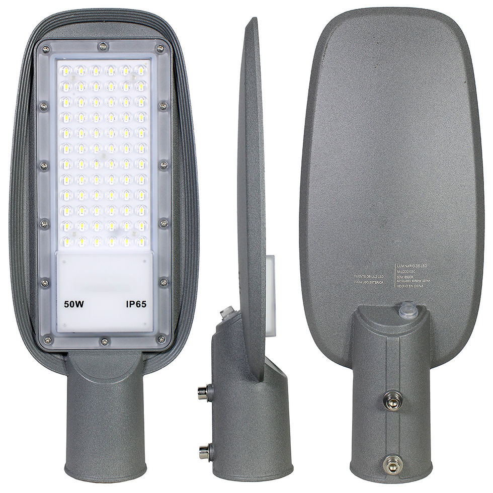 Lámpara LED 50W con Fotocelda de Ojillo Iluminación Inteligente para Exteriores