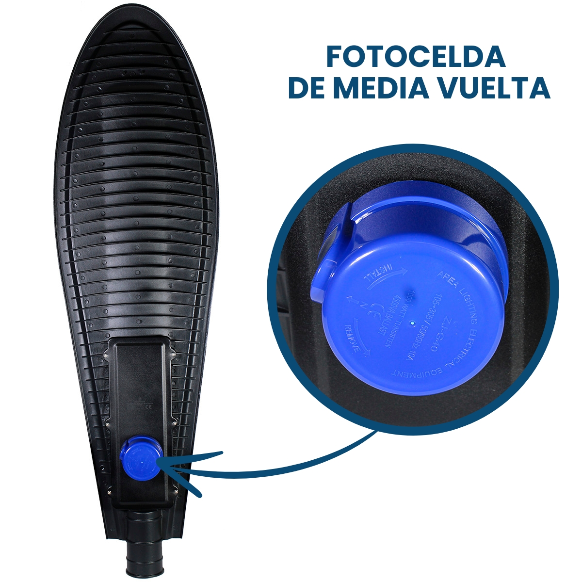 Lámpara suburbana 250W con supresor de picos