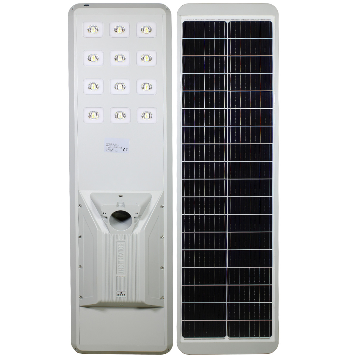 Lámpara Solar LED Exterior Todo en Uno de 400W Industrial