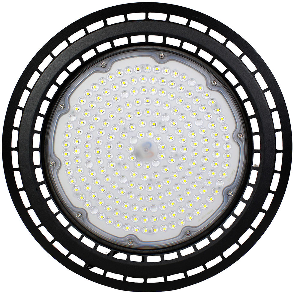 Lámpara Colgante LED 200W de Alta Potencia con Argolla y Cadena