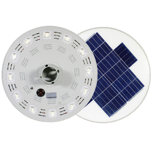 Lámpara Solar Premium LED de 300w Redonda Punta de Poste