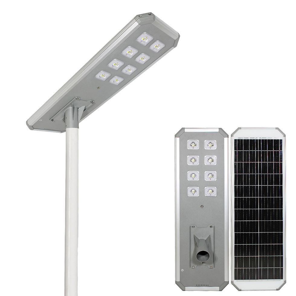 Lámpara Solar LED 60W para Calles y Espacios Urbanos