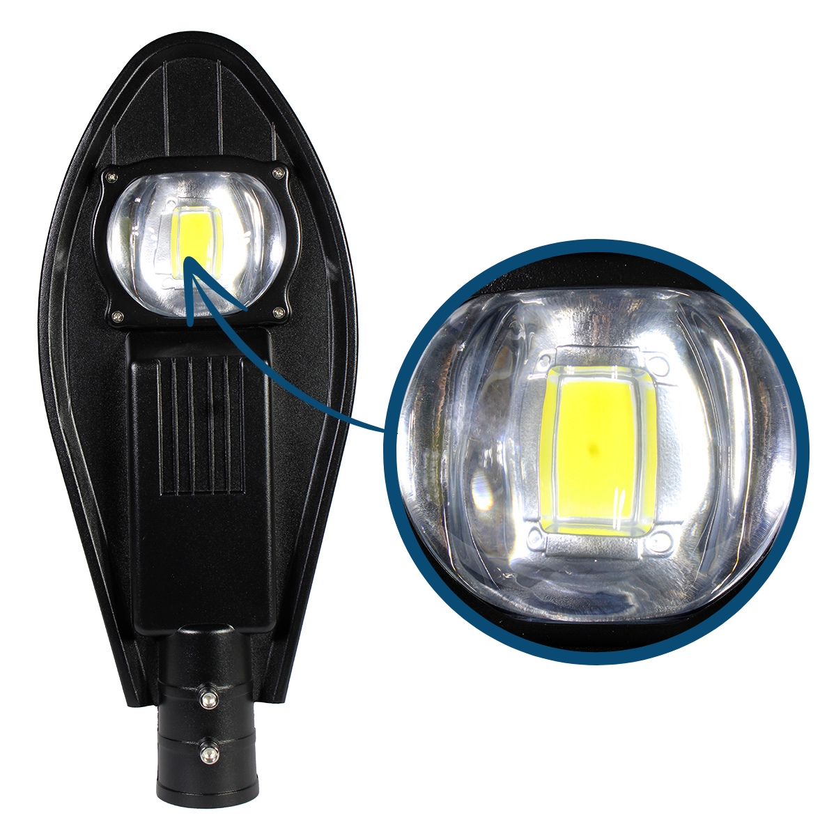 Lámpara suburbana 50W con supresor de picos