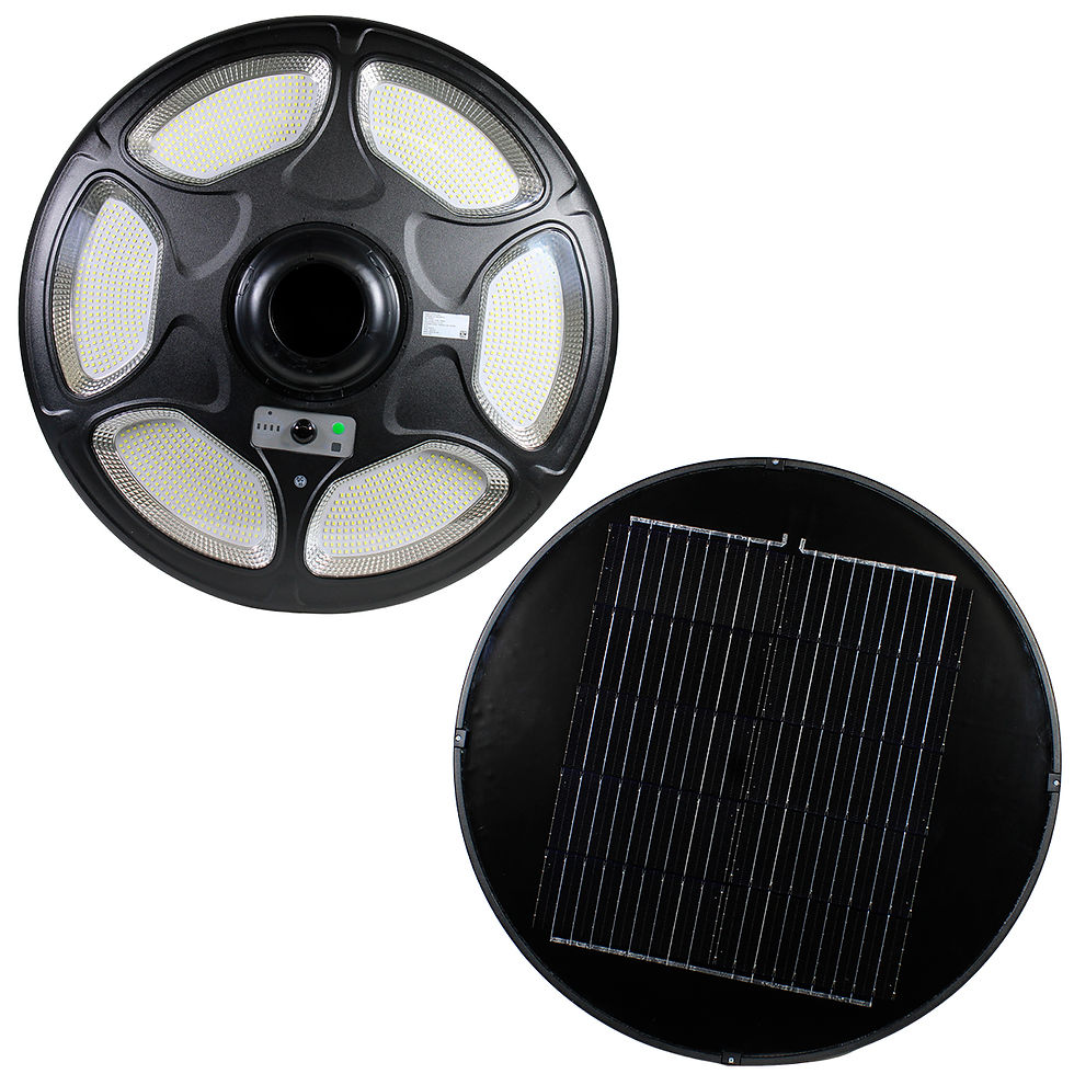 Miniatura: Lámpara Solar LED 250w Ultra Brillante Espacios Abiertos