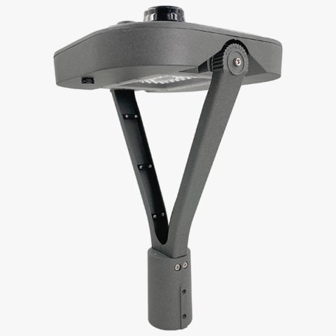 Lámpara LED 100W con Poste de Ajuste con Opresores