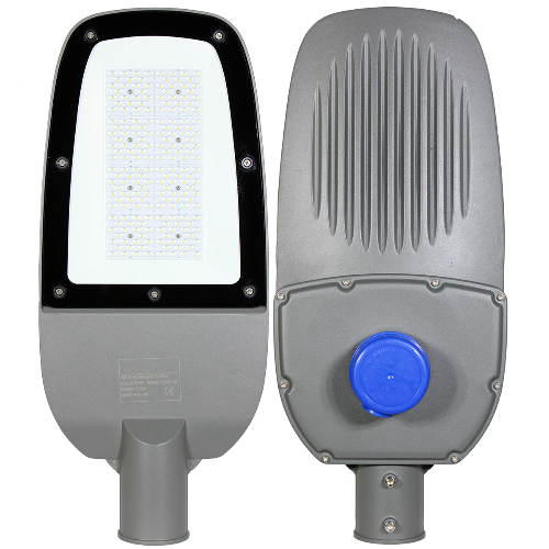 Lámpara Suburbana con Fotocelda Media Vuelta y LEDs C/Minilupa Convexo 150W