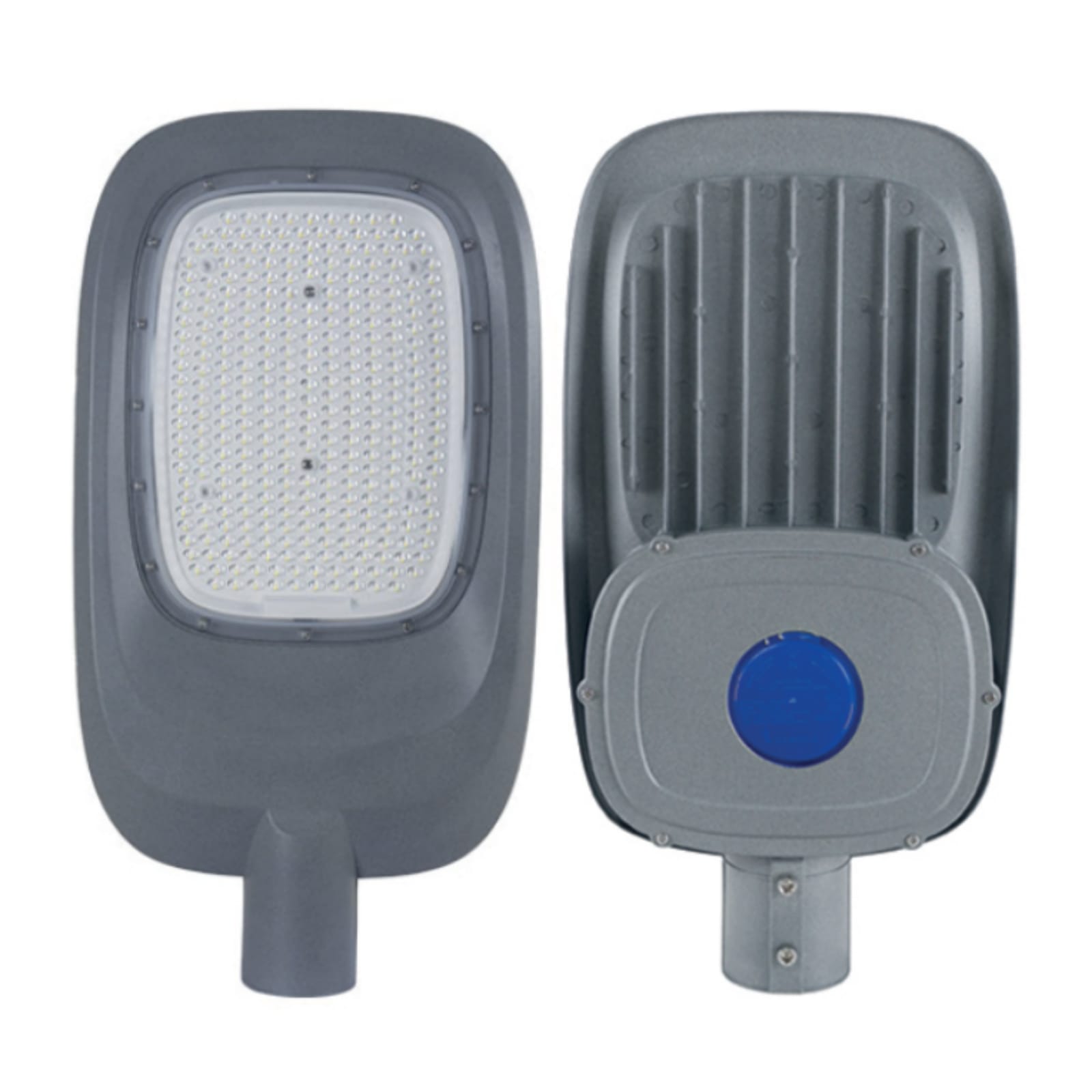 Lámpara LED para Vialidad 100W con Fotocelda de Media Vuelta