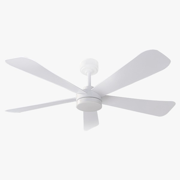 Ventilador con Iluminación LED 70W Color Blanco Ideal para Oficinas
