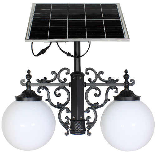 Lámpara Solar LED de 100W Suburbana Excelente Para Decorar el Jardín