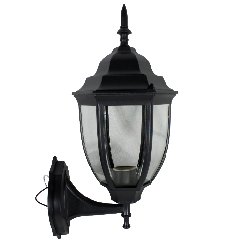 Lámpara Arbotante de Pared/Farol Negro 