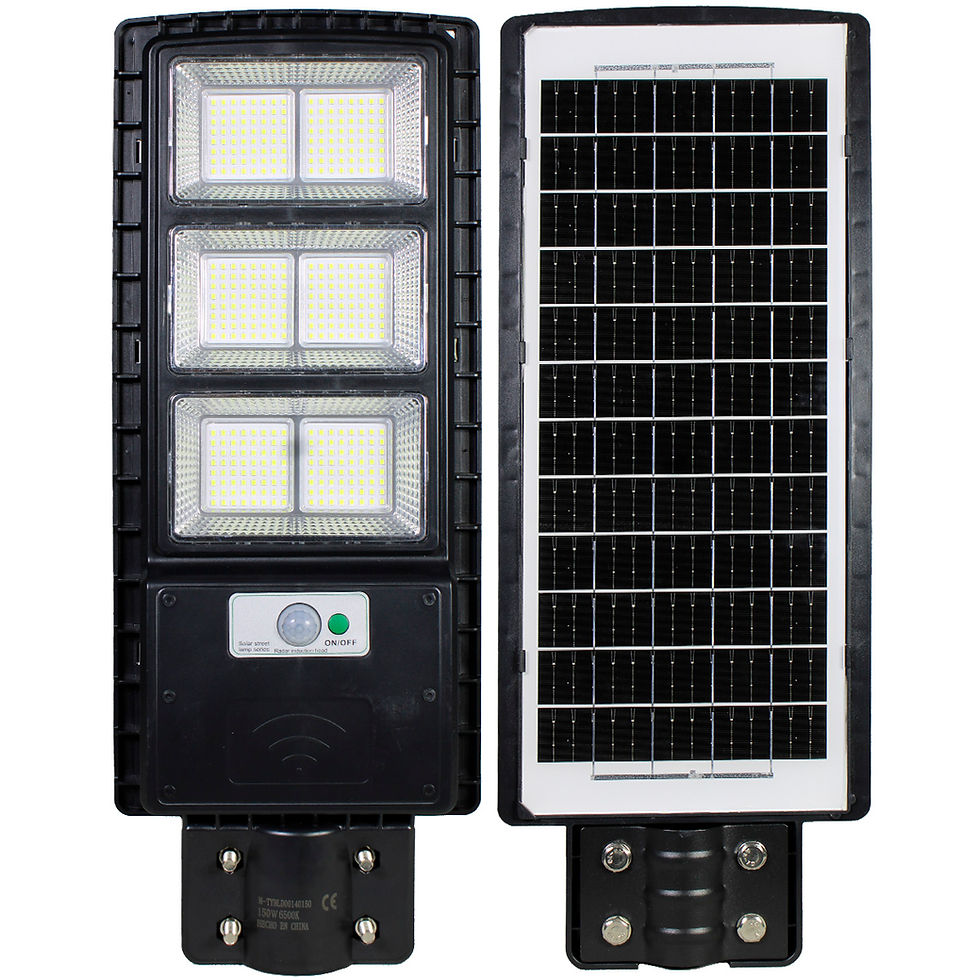 Lámpara Solar LED 150W Máxima Potencia para Exteriores